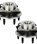 Front Wheel Hub Bearing Assembly 515036 For Cadillac Escalade Tahoe Silverado Suburban Express Savana Sierra Yukon 2000 2007 6 Lug 4X4 With ABS Front Left And Right Axle Replacement