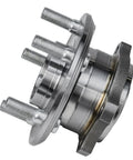 Side view of non-ABS 5-lug rear wheel bearing hub for Dodge Charger 2015-2021, Challenger 2015-2021, Chrysler 300 2015-2021