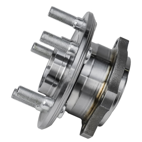 Side view of non-ABS 5-lug rear wheel bearing hub for Dodge Charger 2015-2021, Challenger 2015-2021, Chrysler 300 2015-2021
