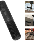 Heavy Duty Hydraulic Punch Driver Kit With Pull Rod Lock Cap for metal sheets, detailed view of pull rod and usage in electrical work