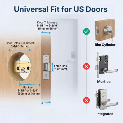 Hassle Free Smart Deadbolt Keyless Entry Lock With Digital Keypad Auto Lock Feature Two Hundred Unique Access Codes Four Spare Keys Super Easy Diy Front Door Installation Top Notch Home Security