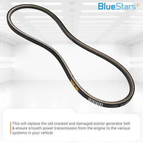 Replacement Starter Generator Belt For Club Car DS 1992 Up And Precedent Gas Carts 2004 Up, 34.5 Inch, 0.34 Inch width, durable design.