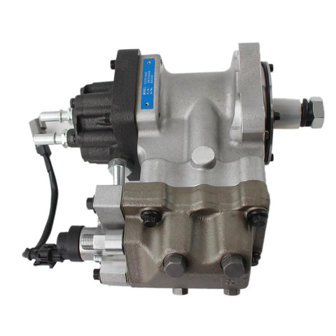 Professional Replacement Industrial Grade Heavy Duty Fuel Feed Transfer Lift Pump For Cummins Qsl89 Isl89 Komatsu Saa6d114 Excavators side view showing connectors and metal finish.