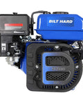 7HP Gas Engine Horizontal Shaft Replacement Motor, 212cc 4 Stroke OHV Industrial Grade, side view with 3/4 inch shaft