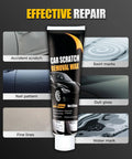 Scratch Repair Wax For Vehicles That Buffs Out Light Scratches, Swirl Marks, And Deep Scratches With Clear Coat Safe Formula tube
