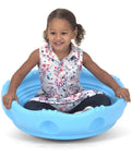 Two Sided Rock Around Wobble Disk And Climbing Dome For Toddlers And Kids, Rocking And Climbing Fun For Indoor Or Outdoor Use, Made In USA, Blue, 1 Pack, Kid Friendly, The Perfect Starter Gear For Active Kids And Toddlers