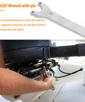 Installation of Seal Kit For Hydraulic Steering Cylinders With Pin Wrench HS5157 Marine Grade on outboard motor