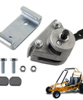 Go Kart Heavy Duty Mechanical Brake Caliper And Bracket With Pads For Manco 9598 9597 Yerf Dog Carter ASW Bristers Airheart MB 1 Predator 212cc 196cc