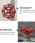 96mm Replacement Gate Valve Handwheel Outdoor Faucet 3.8 Inch Round Water Spigot Handle Square 9x9mm Broach in use
