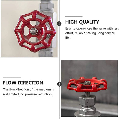 96mm Replacement Gate Valve Handwheel Outdoor Faucet 3.8 Inch Round Water Spigot Handle Square 9x9mm Broach in use