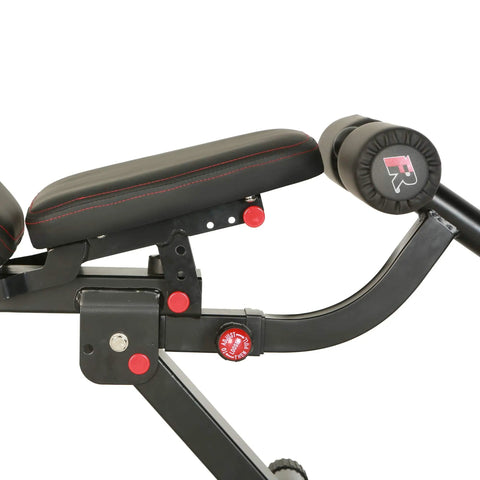 Side view of 2000 Super Max XL Adjustable Weight Bench For Incline Decline Press And Full Body Workouts No Gap Foldable Home Gym Bench Built To Last With 850 Pound Capacity For Home Gyms And Pros.