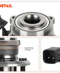 Rear Wheel Bearing And Hub Assembly For Chevy Equinox 2010 2017 And GMC Terrain 2010 2017 With ABS 5 Lug 30 Spline 512440