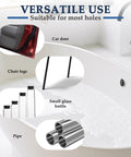 Dope 160 Piece Black Silicone Hole Plugs Set In Nine Sizes With T Shape Locking for furniture, cars, and more versatility