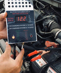 Car Battery Load Tester With Digital Voltmeter And Alligator Clips, Supports 6V 8V 12V 16V 24V Systems, alternator and charging system diagnostics