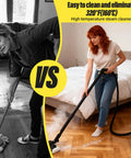 Heavy Duty Rolling Steam Mop With 1800W Beast Mode Power And 2 Liter Tank for cleaning hardwood floors with steam.