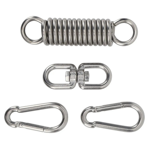 Beefy Heavy Bag Spring In 304 Stainless Steel 200kg Load Capacity Punching Bag Hanger With 360 Degree Rotation Components