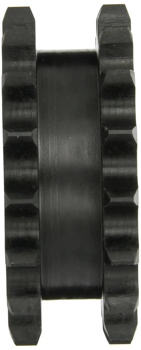 No Bull Heavy Duty Steel Roller Chain Sprocket With Split Taper Bushing crafted from steel with 17 teeth for 80 pitch ANSI drives.