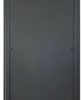 Heavy Duty 19 Inch Network Cabinet Server Rack Enclosure with Secure Locking Doors, front view.