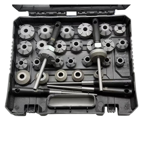 Premium Diamond Valve Seat Reamer Repair Kit For Family Cars 22mm To 38mm Hard Alloy Cutter Tool With Complete Storage Case open case with 8mm cutters
