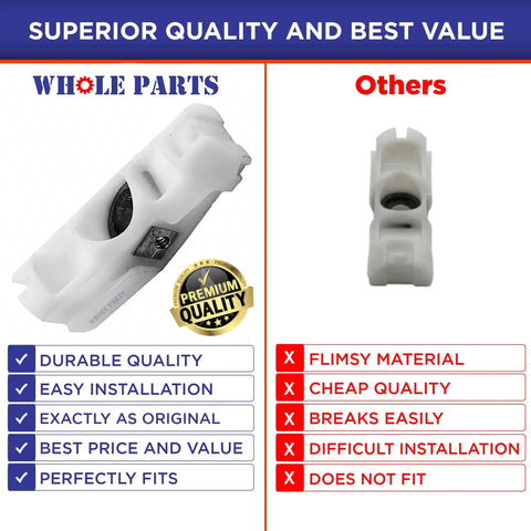 Upgrade Right Side Refrigerator Freezer Handle Support Replacement Part DA61-08247A comparison with premium quality label
