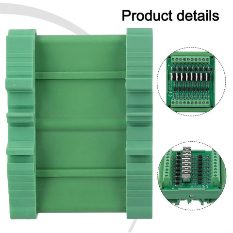 8 Channel Optocoupler Isolator Module For PLC DC Output Board 12 And 24 V NPN With MOSFET Drive 5A product details view