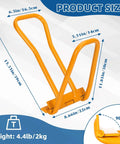 Heavy Duty Standing Seam Roofing Tool With Drip Edge Folding for pros eaves seam locker dimensions and weight details