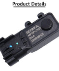 Fuel Tank Pressure Sensor Replacement For Buick Allure 2008-2010, Enclave 2014-2018, LaCrosse 2008-2016, Regal 2011-2017, Cadillac CTS 2009-2017, Escalade 2008-2014, SRX 2008-2014 OE 13502903 Compatible black plastic sensor