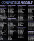 Compatibility chart for Magnetic M14 X 1.5 Oil Drain Plug Kit With Stainless Steel Pan Bolt And 2 Gaskets For Most Cars A Must Have Replacement That Replaces OEM Drain Plugs In Ford GM Hyundai Kia Honda Acura Mazda And More, listing models for GMC, Honda, Hyundai, Jaguar, Jeep, John Deere, Isuzu, Kawasaki.