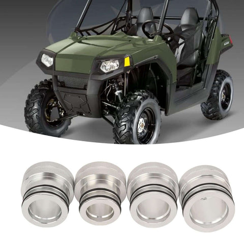 Wheel Bearing Greaser Kit For Sportsman And General 4 Piece Bearing Grease Tool Set With Pro Grade Aluminum Non Slip Grip in front of ATV