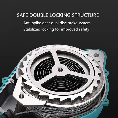 Beefed Up Heavy Duty Self Retracting Lifeline Fall Protection For Working At Height, internal locking gear mechanism