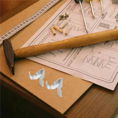 Built Tough Cabinet Shelf Clips for Metal Cabinets Secure Braces and Storage Brackets 200 Pack on assembly instructions