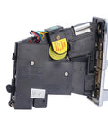 Electronic Coin Acceptor Module For Arcade Vending And Slot Machines, featuring plug and play table mount install with three anti fishing eye sensors.