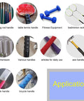 X Tube Heat Shrink Sleeve uses: fishing rod handle, table tennis handle, badminton racket, fitness equipment, kitchenware, axe handle