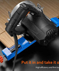 Adjustable Circular Saw Guide Rail For 4 To 6 Inch Base Wood Cutting Milling Positioning Clamp Electric Saw Alignment Tool Easy Setup