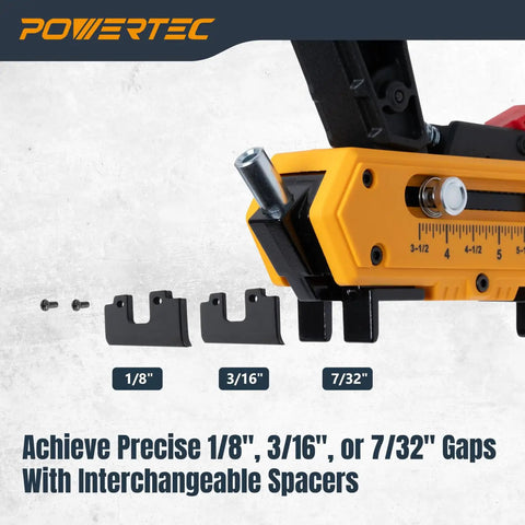Heavy Duty Edge Deck Screw Jig Kit With T15 Torx Bit Plus Three Precise Board Spacing Settings For Smooth Hidden Fastening On Thirty Five To Six Inch Wood Or Composite Planks Fitting Standard Number Ten Screws For No Sweat Deck Builds