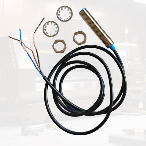 NJK-5002C Hall Effect Proximity Sensor NPN NO 3 Wire DC 6-36V Magnetic Proximity Switch with 10mm sensing, 12mm x 30mm dimensions