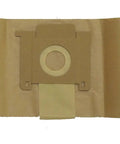 25 Pack Disposable Vacuum Bags for 9 Quart Canister Vacuums Compatible With BGCOMP9H and COMP9, flat view of single bag