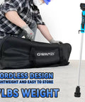 Cordless Stick Water Transfer Pump 720 GPH With Three Quarter Inch Outlet 2x4000mAh 21V Batteries And Charger stored in bag