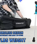 Cordless Stick Water Pump Moves 720 GPH With No Sweat, Delivers 32 Ft Lift Power, lightweight design, portable carrying bag.