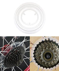 Clear Plastic Spoke Protector For Mountain Bike Rear Wheel Freewheel Flywheel Guard Easy Install Shield for chain protection