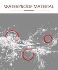 Shop Grade 30 Piece Car Air Conditioning Gasket And Seal Assortment Set 3 sizes red rubber waterproof O rings in water.