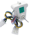 Refrigerator Evaporator Fan Motor Replacement 115V 60Hz 3.3W 2600 RPM With 1-3/4 Inch Shaft showcasing wiring and connectors.