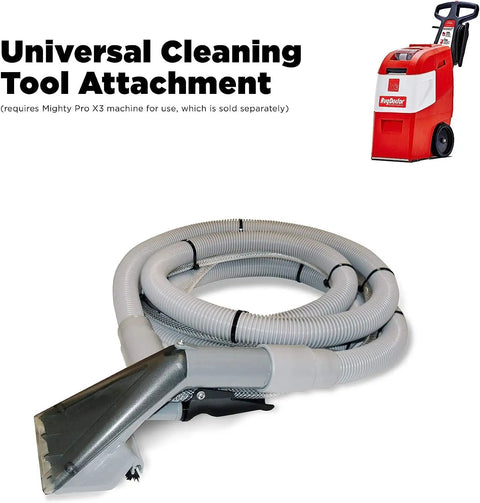 Universal Upholstery Tool Attachment For X3 Commercial Carpet Cleaner With 12 Foot Hose Deep Cleaning Attachment For Rugs Stairs