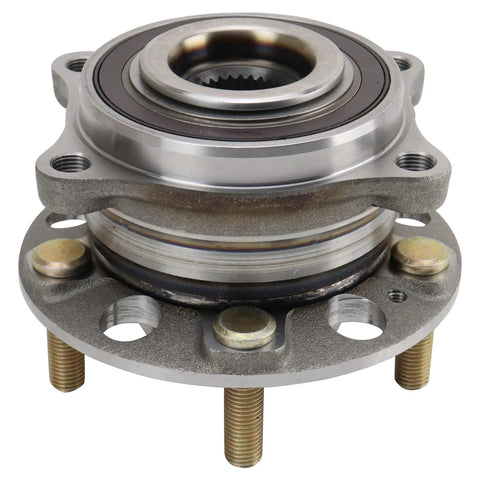Wheel Bearing And Hub Assembly For 2019 To 2023 Hyundai Santa Fe, 2020 To 2023 Palisade, 2022 To 2023 Cruz, 2021 To 2023 Kia Sorento, And 2020 To 2022 Telluride AWD Models With Direct Fit, Durable Steel Construction, Noise Free Operation, Simple Install