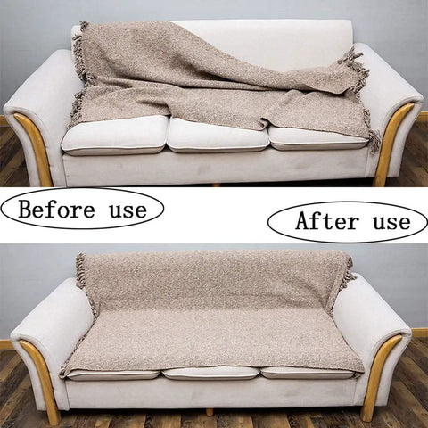 Keep Your Sheets Locked Down, Flat Out Stop Slipping On Frames, Heavy Twist Anchors For Bedskirts And Slipcovers on couch
