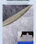 Heavy Duty Waterproof Roof Underlayment Roll With Breathable Polyethylene Fabric close-up showing rough texture for better adhesion.