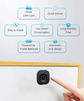 Illustration of Fingerprint Cabinet Lock Biometric Keyless Privacy For Hidden File Drawers And Wardrobes, Blink Fast 0.5 Second Unlock
