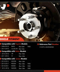 Rear Wheel Bearing And Hub Assembly With ABS For Toyota Lexus And Scion Vehicles 2006 To 2021 Five Lug Pattern Installed
