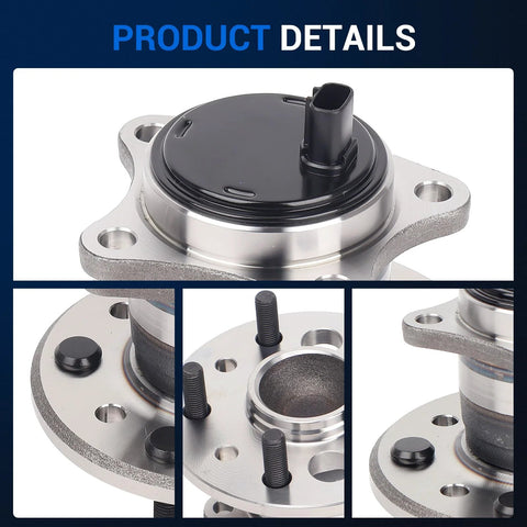Detailed view of Rear Wheel Hub Assembly 5 Lug Driver Left Side Fits 2002 2003 Lexus ES300 2004 2006 ES330 2007 2012 ES350