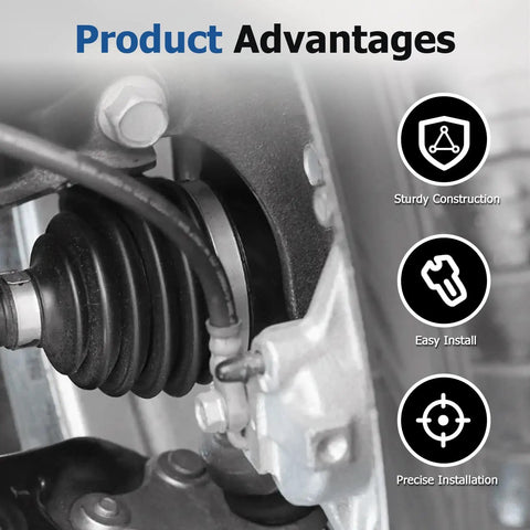 12 Piece Front Lower Control Arm Ball Joint Tie Rod End Sway Bar Link Kit for Nissan Maxima 2009 2010 2011 2012 2013 2014 Replacement Left and Right Direct Fit Easy Install close-up of suspension joint
